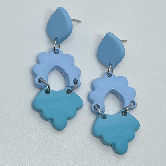 NWT Handcrafted Clay Earrings - Picture 3 of 10